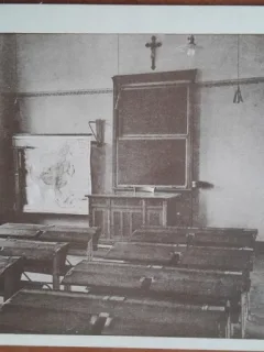 Carte postala, Cluj, Scoala catolica de fete MARIANUM, perioada interbelica