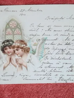 Carte postala color, 1900