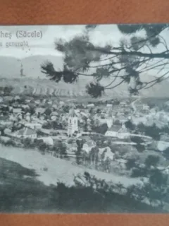 Carte postala, Comuna Tarches Sacele, 1925