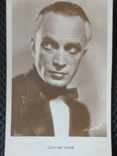 Carte Postala, Conrad Veidt actor german si britanic, 1893-1943