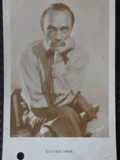 Carte Postala, Conrad Veidt actor german si britanic, 1893-1943