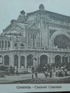 Carte postala, Constanta, Cazinoul Comunal, 1919