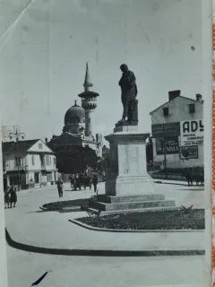 Carte postala, Constanta, Ovidiu si Moscheia Turca, 1933