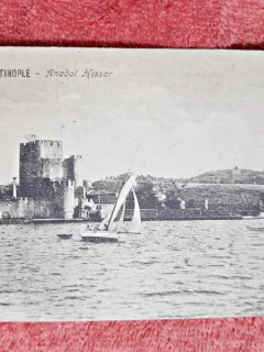 Carte postala, Constantinopole - Anadol Hissar, inceput de secol XX