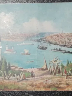 Carte postala, Constantinopole, privire generala, color