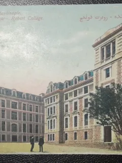 Carte postala, Constantinopole, Roumelie-Hissar Robert College, color