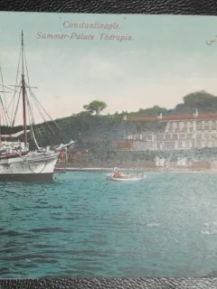 Carte postala, Constantinopole, Summer-Palace Therapia, color