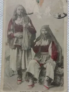 Carte postala Costume Sardi - Fonni, 1925