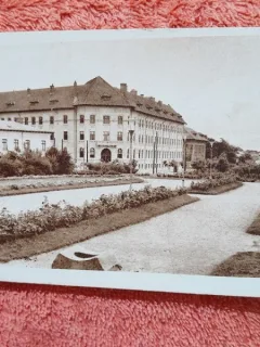 Carte postala, Craiova liceul Fratii Buzesti, 1949