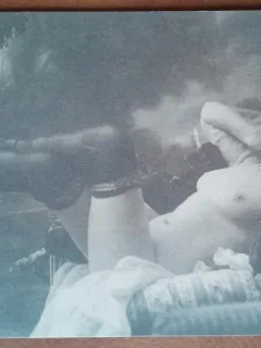 Carte postala cu tema erotica, perioada interbelica