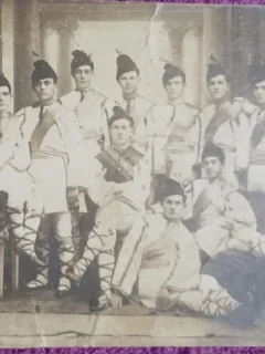 Carte Postala, Dansatori populati din Romania, in costume traditionale, perioada interbelica