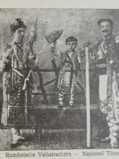 Carte Postala, Dansatori populati romani, perioada interbelica