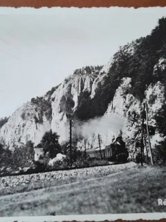Carte postala, Defileului Crișului Repede unde se afla Pestera Vadu Crisului, 1914