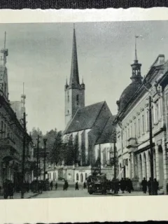 Carte postala, Dej strada Bánffy, perioada interbelica