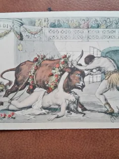 Carte postala, desen 1902