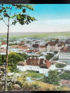 Carte postala, Deva vedere generala, 1923