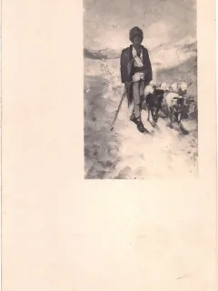 Carte postala din perioada interbelica