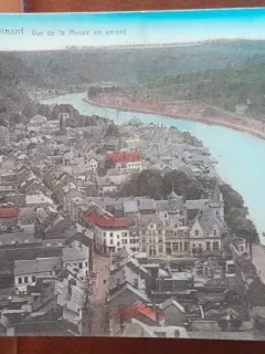 Carte postala, Dinant, perioada interbelica