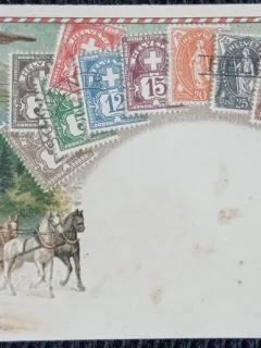 Carte Postala, Elvetia, timbre postale, perioada interbelica