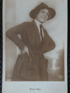 Carte Postala, Eva May, actrita austriaca de film, 1902-1924