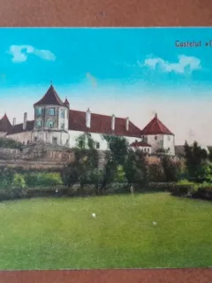 Carte postala, Fagaras Castelul Mihai Viteazul, 1928