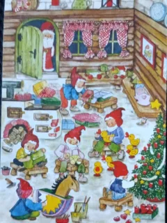 Carte Postala, Felicitare pentru Sarbatorile de iarna, 1984