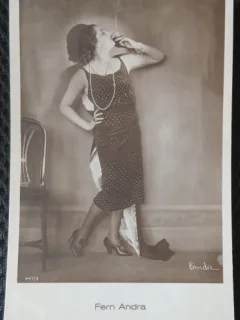 Carte Postala, Fern Andra, actrita americana si director de film, 1893-1974