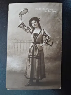 Carte postala, Fl. Cristoforeanu in Don Caesar, inceput de secol XX
