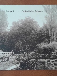 Carte postala, Focsani 1917