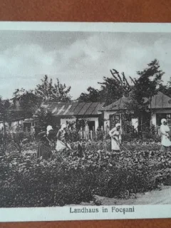 Carte postala, Focsani Landhouse, inceput de secol XX