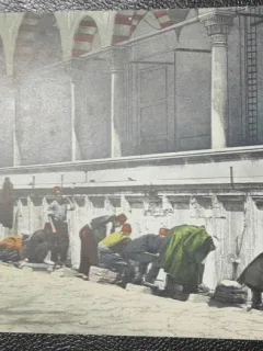Carte postala, Fontaine dablutions, Constantinopol, color