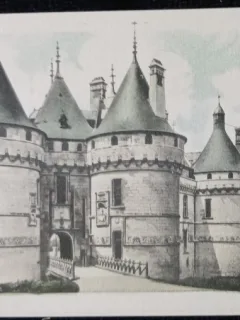Carte Postala, Franta, Chaumont, le chateau, perioada interbelica