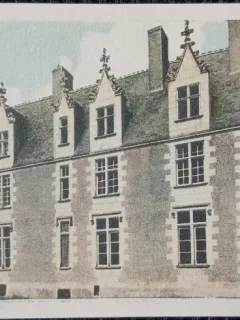 Carte Postala, Franta, Plessis-lez-tours, Le Chateau, perioada interbelica