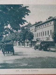 Carte postala, Galati 1918