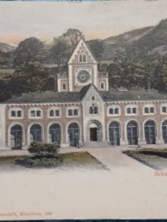 Carte postala, Germania, Bad Reichenhall, perioada interbelica