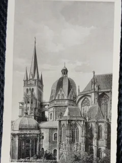 Carte Postala, Germania,Bad Aachen, Dom Turmparfte, perioada interbelica