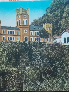 Carte postala, Gorj, Manastirea Tismana, 1921