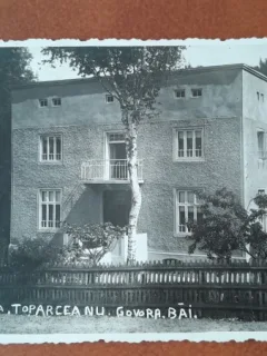 Carte postala, Govora Bai vila Toparceanu, perioada interbelica