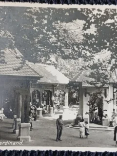 Carte postala, Govora, Izvorul Ferdinand, 1940