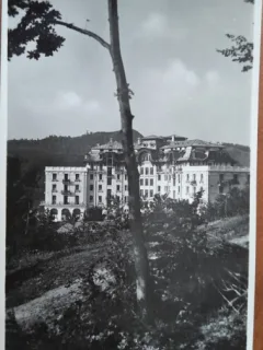 Carte postala, Govora, marele hotel Palace, 1939