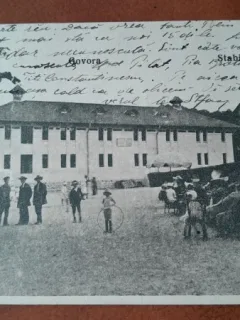 Carte postala, Govora Stabilimentul Bailor, 1920