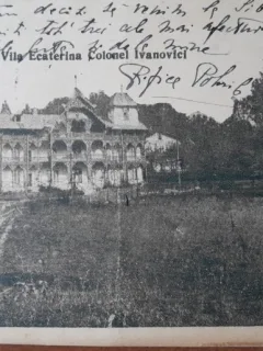 Carte postala, Govora, Vila Ecaterina Colonel Ivanovici, perioada interbelica