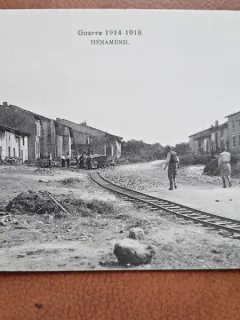 Carte postala, Guerre 1914-1918, Henamenil, 1920