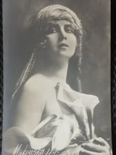 Carte Postala, Helena Makowska, actrita poloneza, 1893-1964
