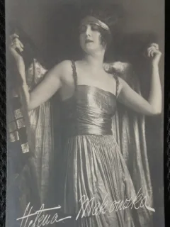 Carte Postala, Helena Makowska, actrita poloneza, 1893-1964