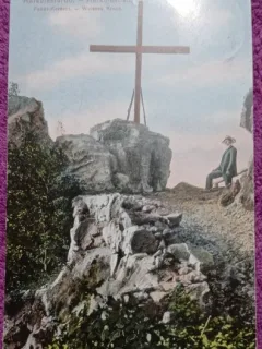 Carte Postala, Herculane, Crucea Alba, perioada interbelica