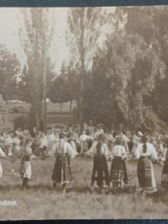 Carte postala Hora in Romania, 1926