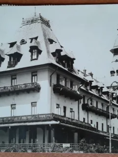 Carte postala, Hotel in Calimanesti, 1938