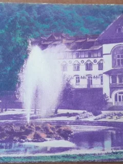 Carte postala, hotel in Sinaia, 1930