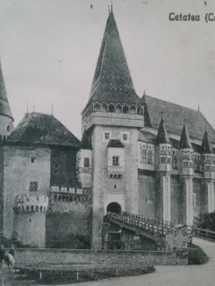 Carte postala, Hunedoara, Castelul Huniadestilor, 1931